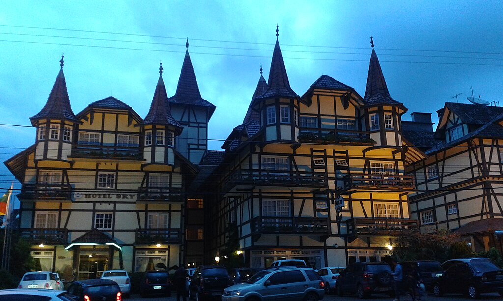Foto do Sky hotel em Gramado.