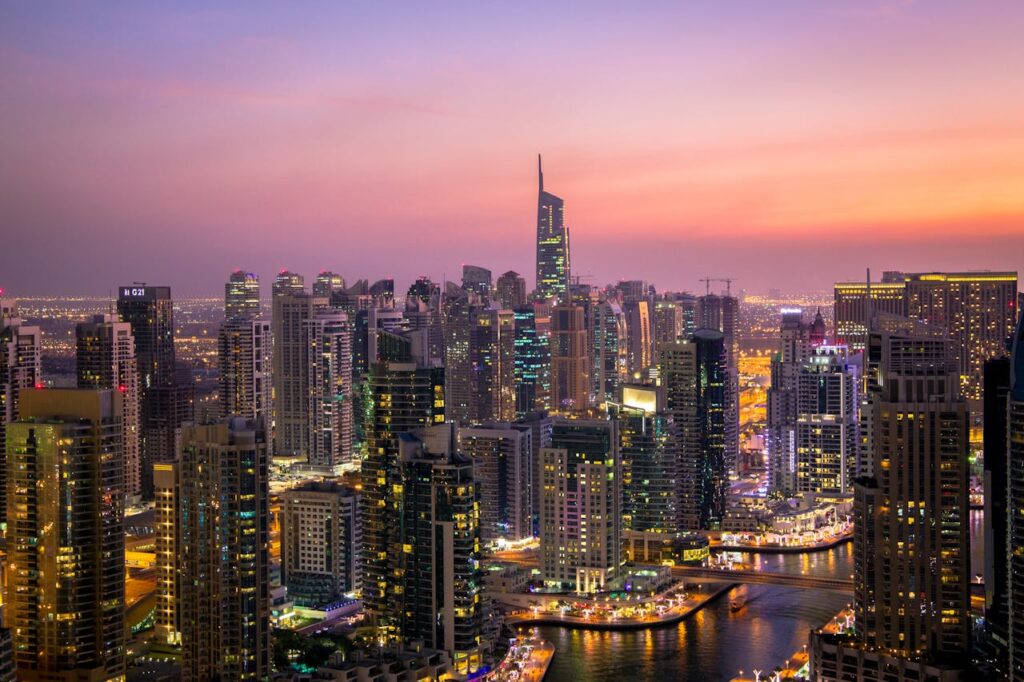 Foto prédios Dubai