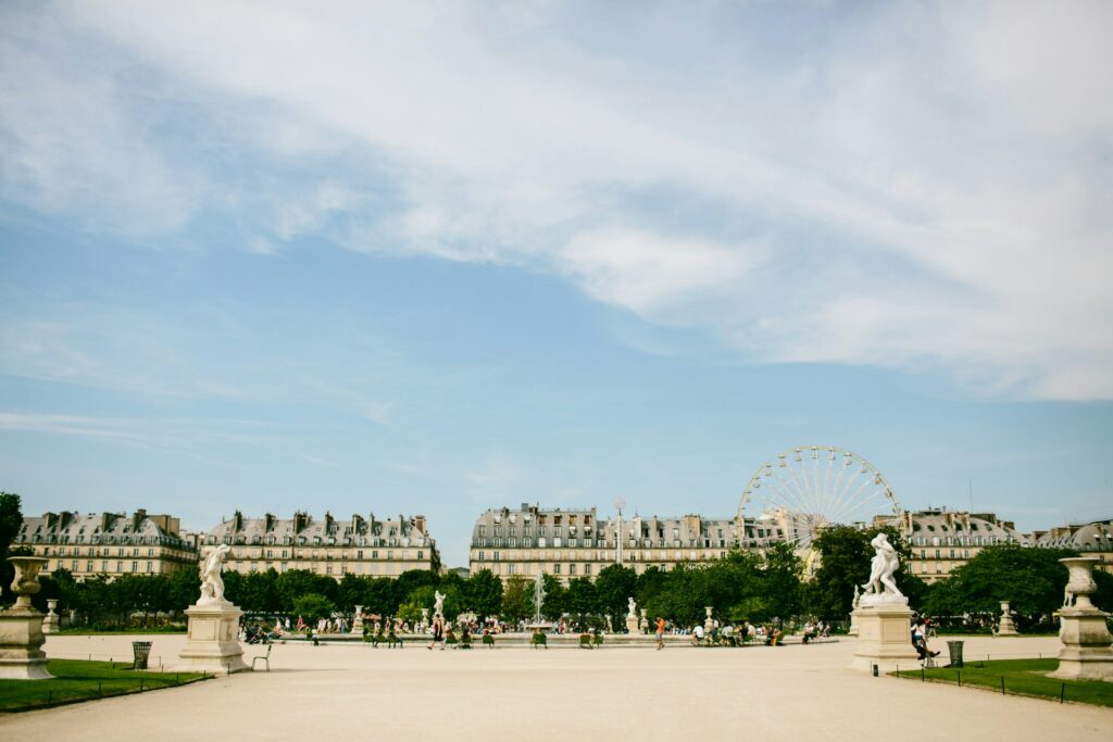 Jardin des Tuileries, Paris.
