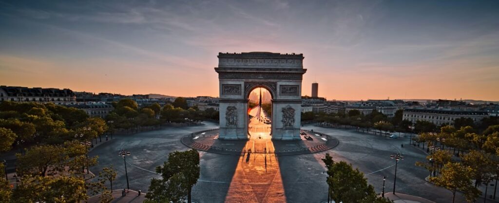 Arco do Triunfo, Paris.