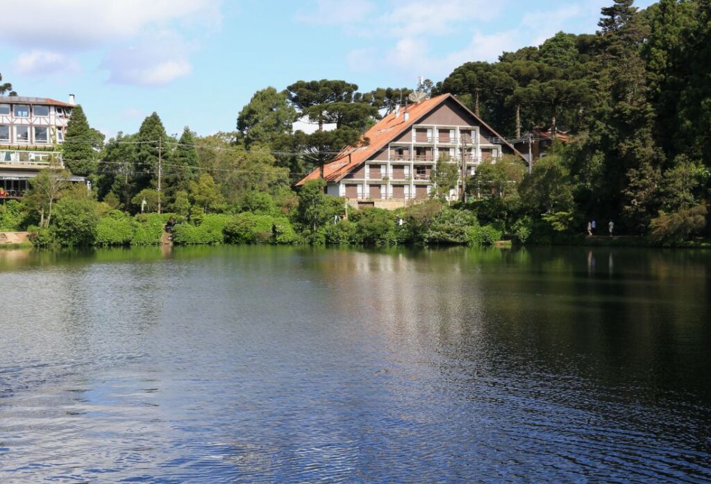 Foto lago Negro de Gramado.