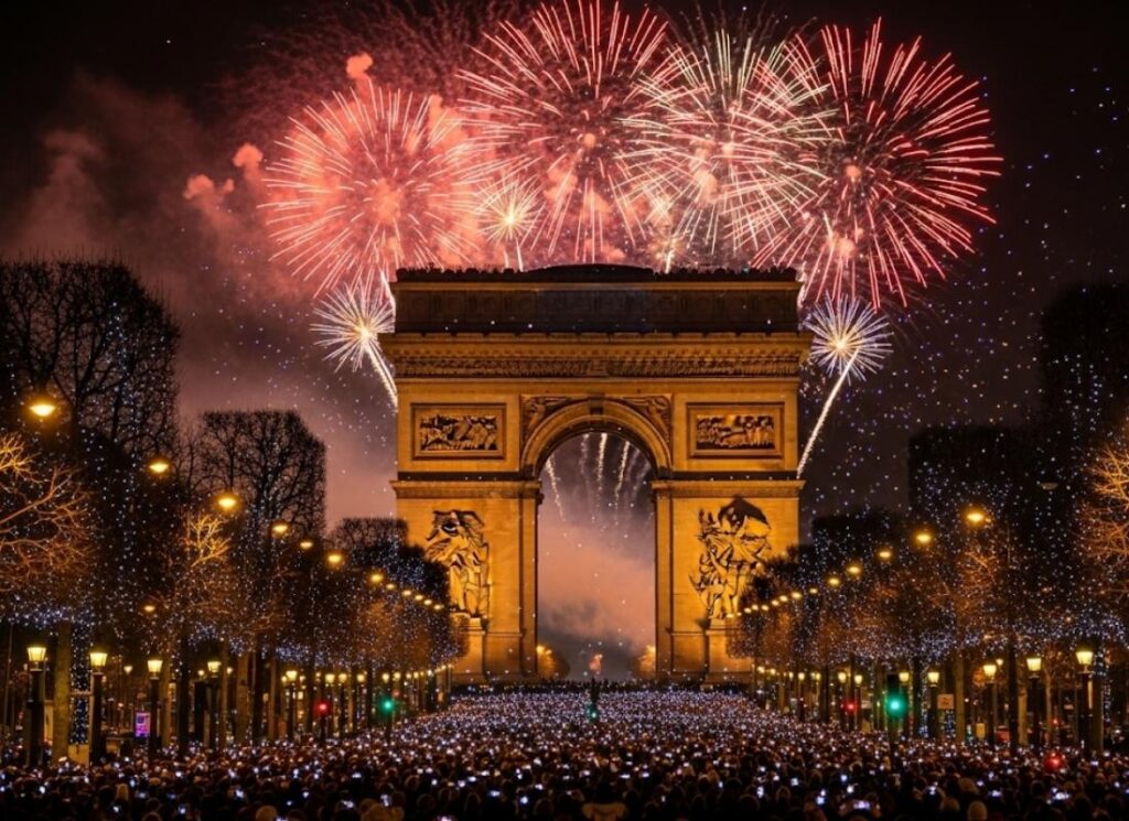 Arco do Triunfo, Paris.