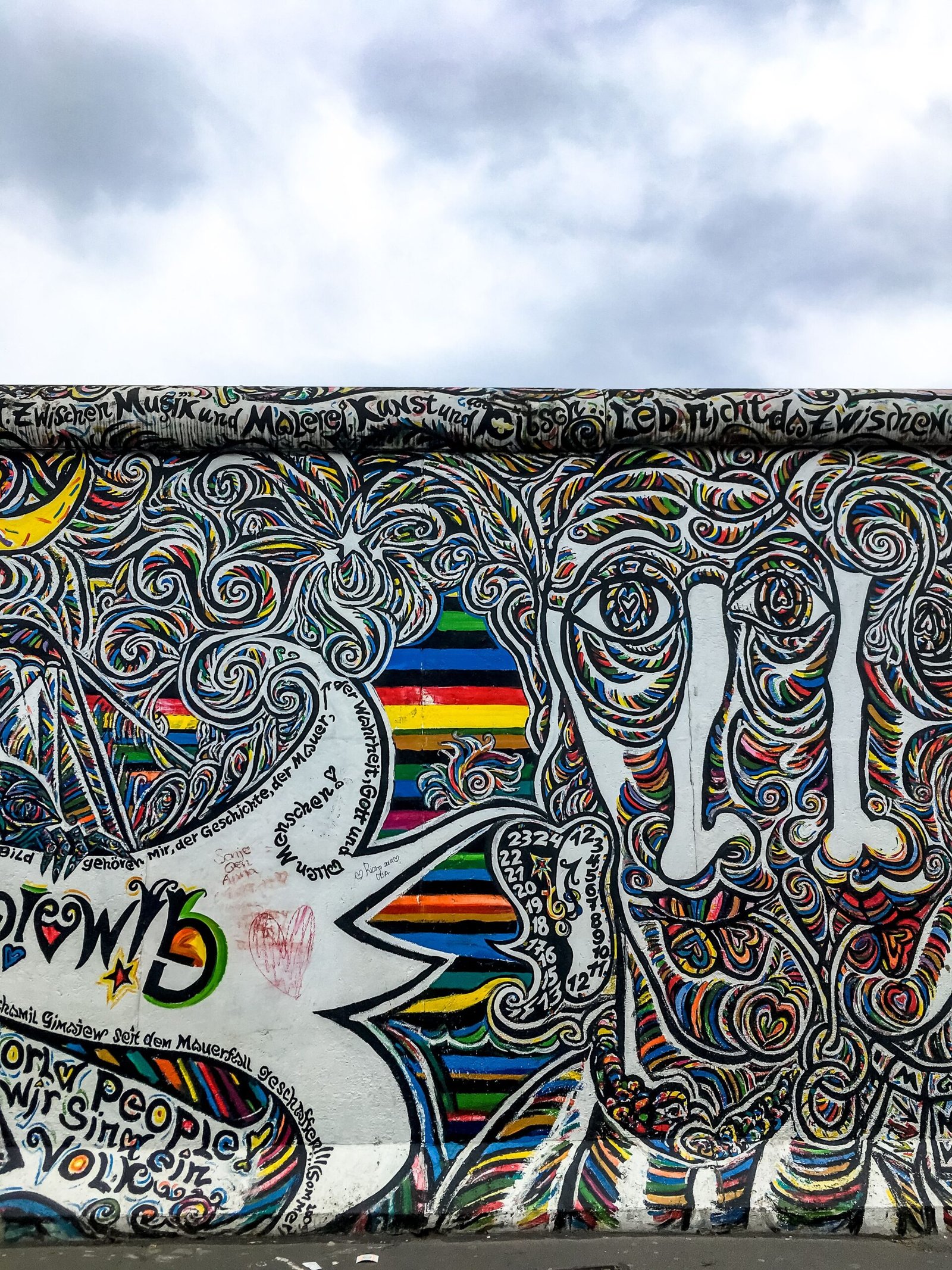 East Side Gallery em Berlim