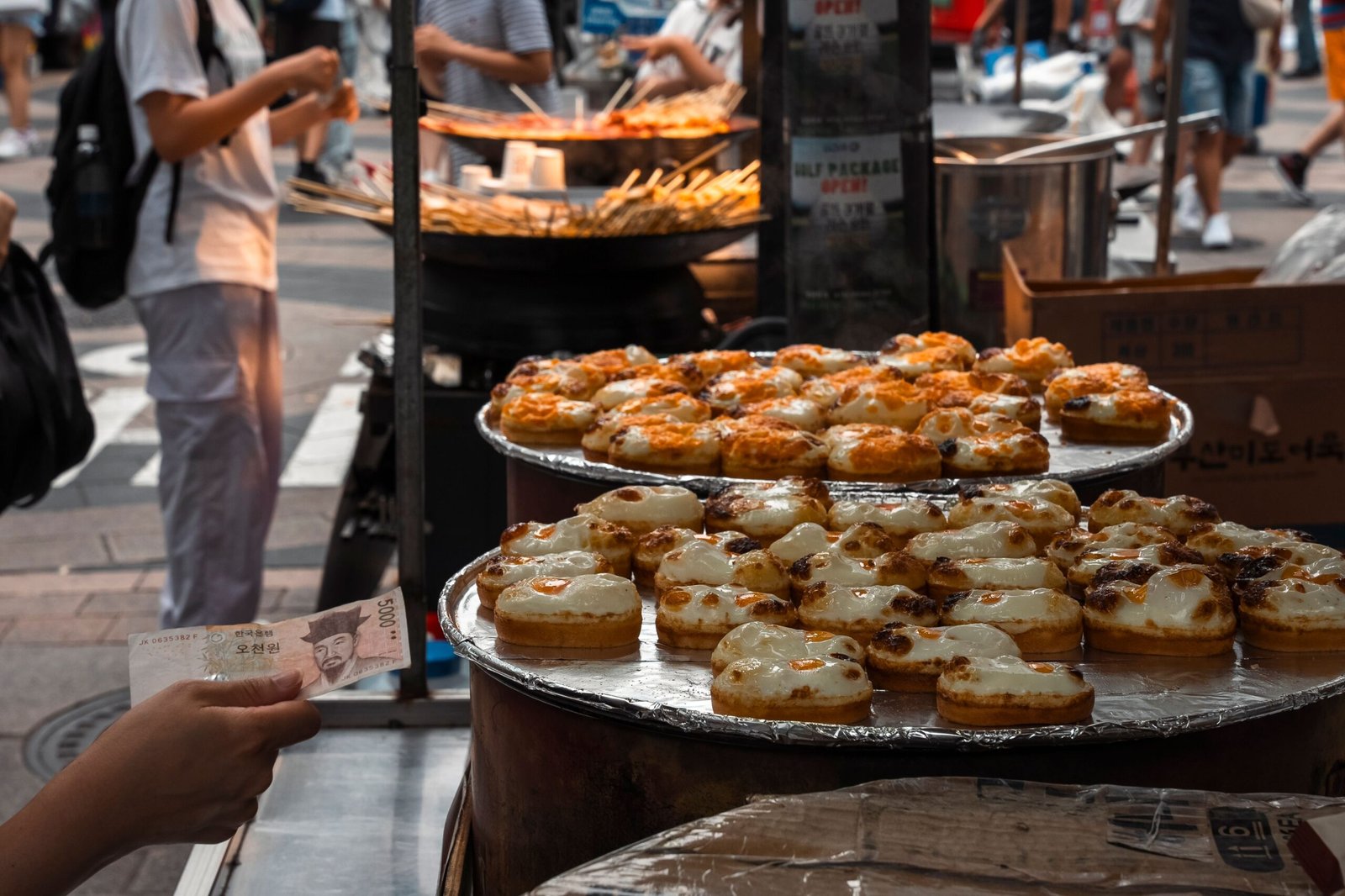Comida de rua coreana