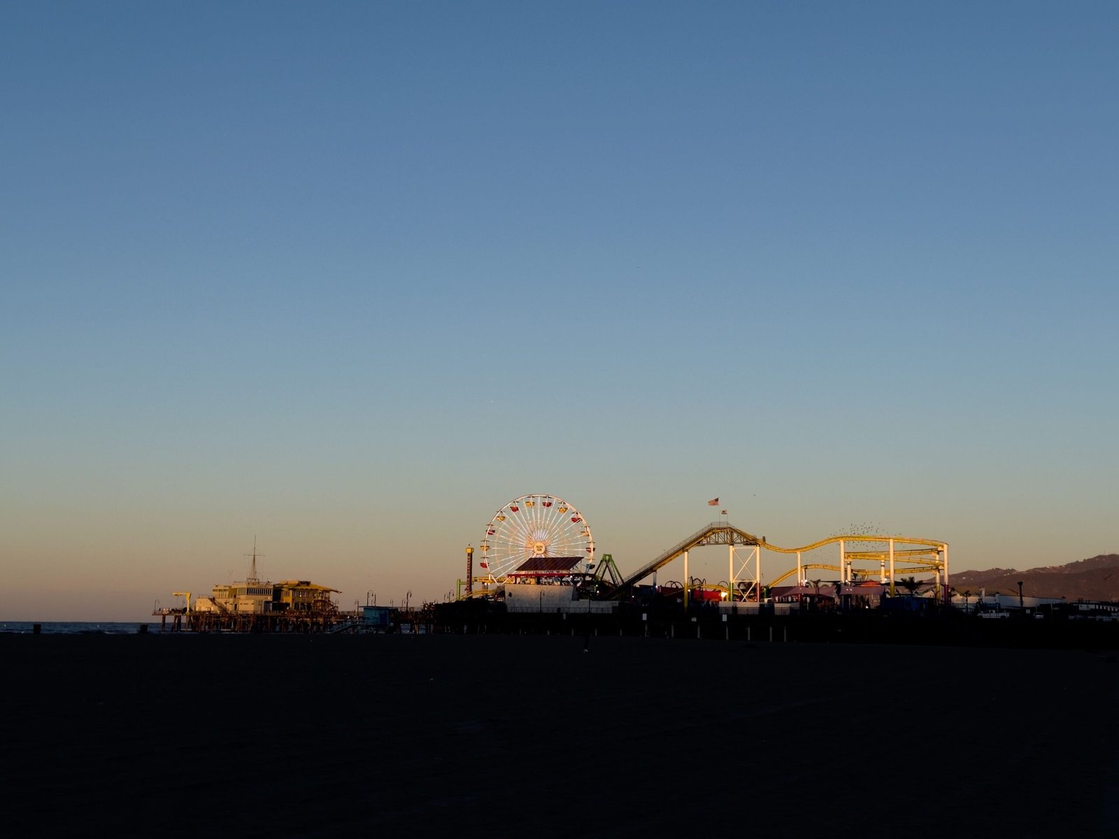 Santa Monica Pier em Los Angeles
