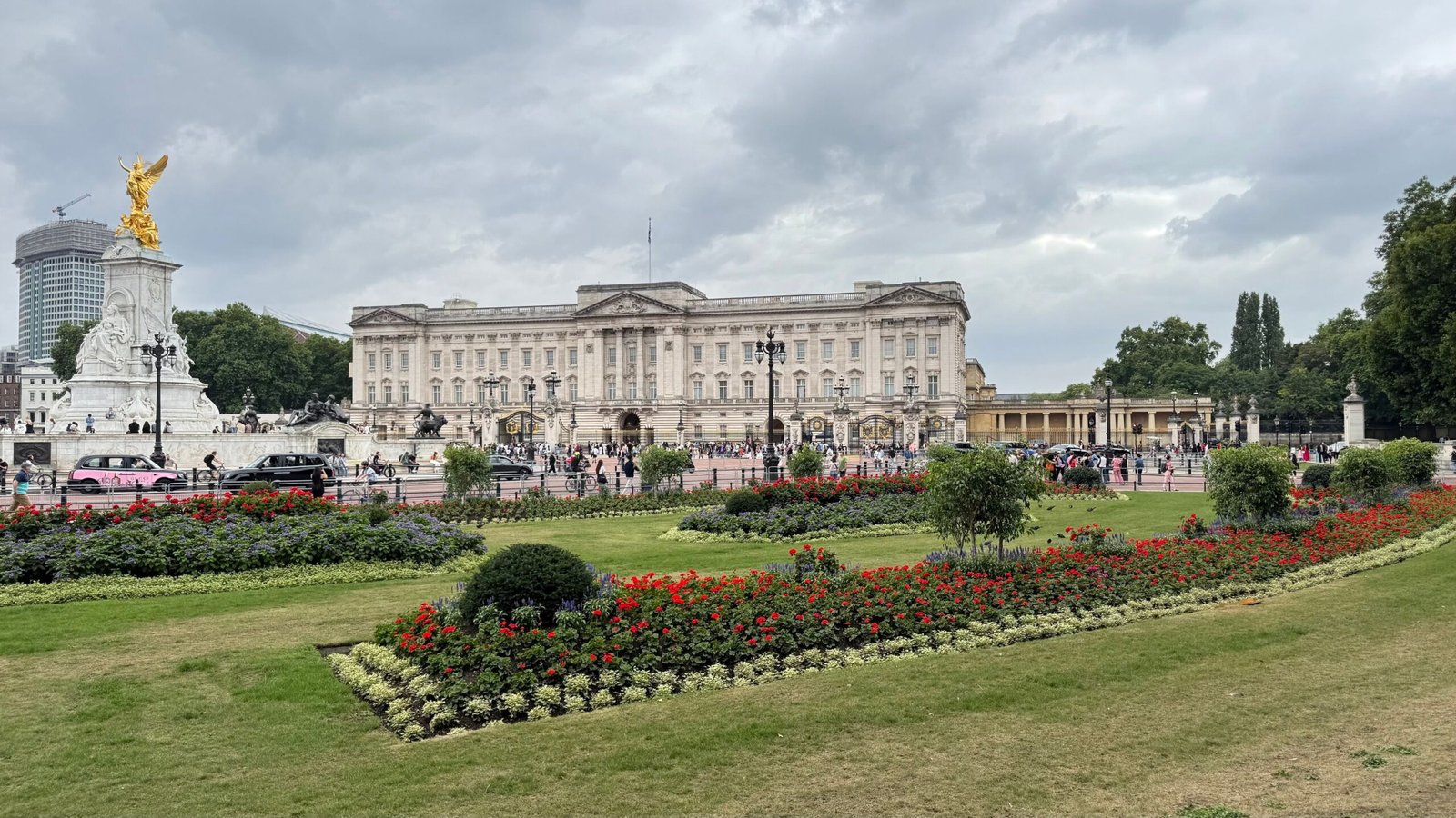 Victoria Memorial devant le Palais de Buckingham