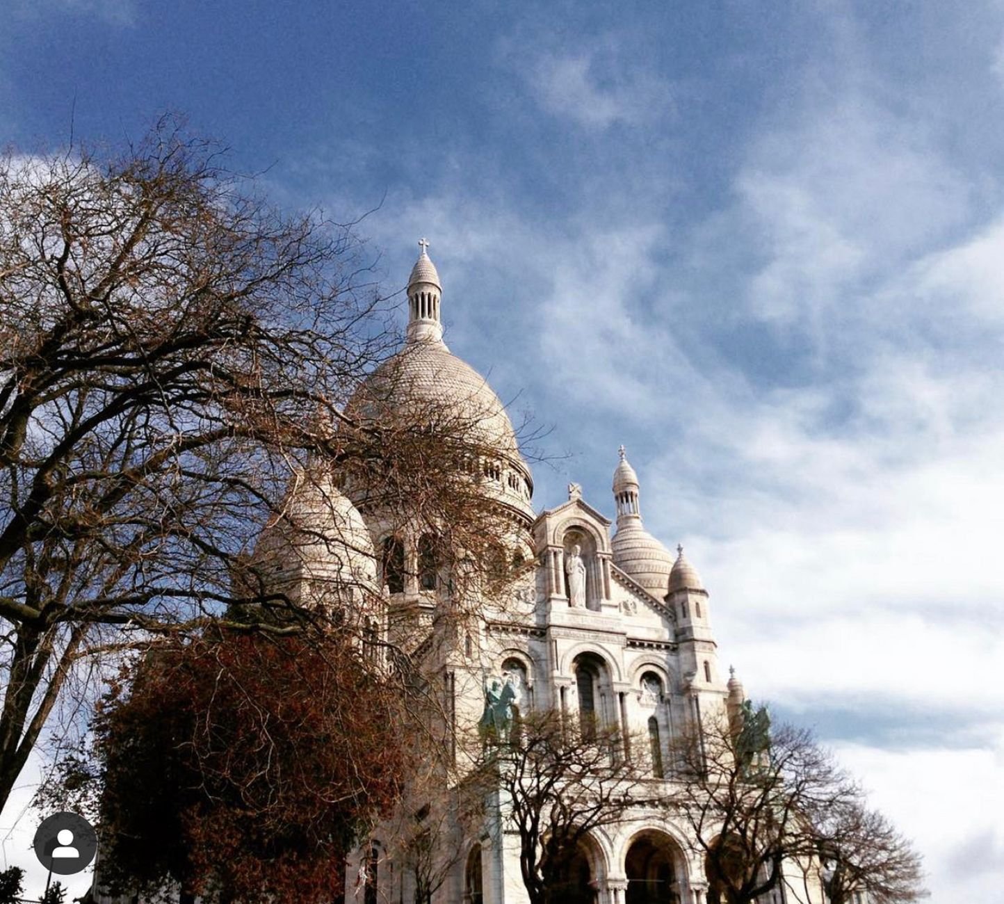 Ruas de Montmartre em Paris