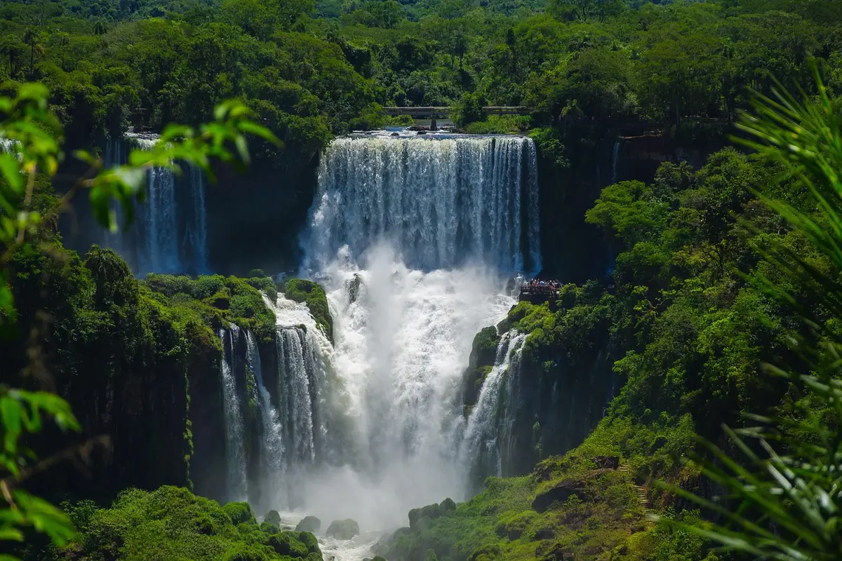 Cachoeira no Parque Nacional do Iguaçu
