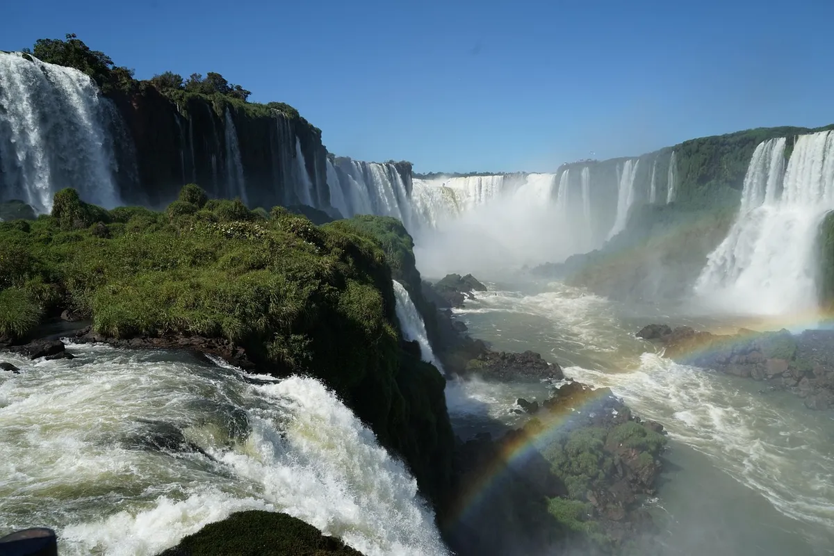 Cataratas do Iguaçu vistas do lado brasileiro