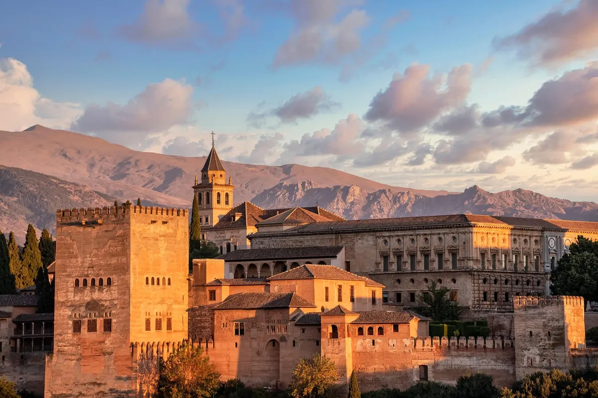 Granada ao entardecer