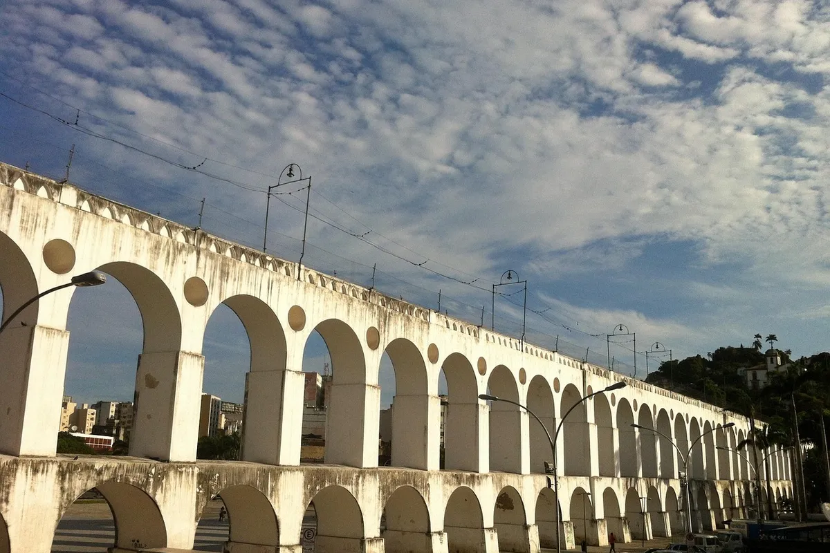 Aqueduto histórico dos Arcos da Lapa