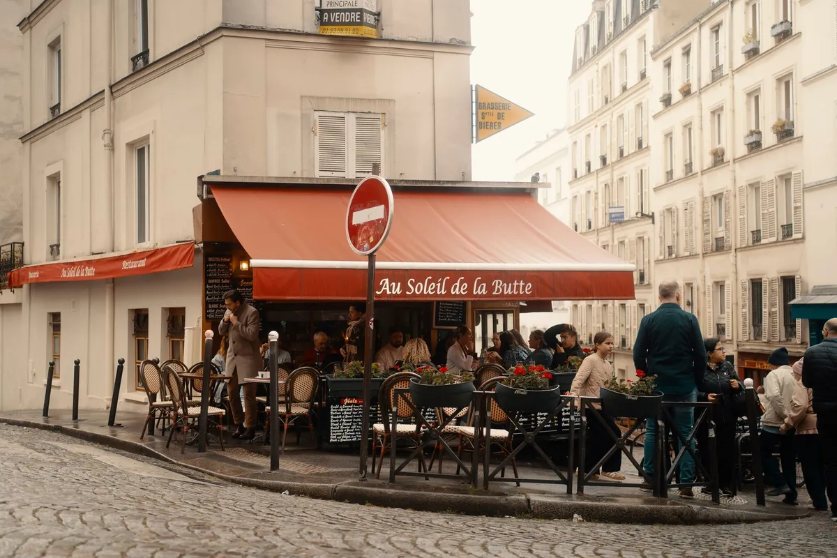 Café de rua em Paris