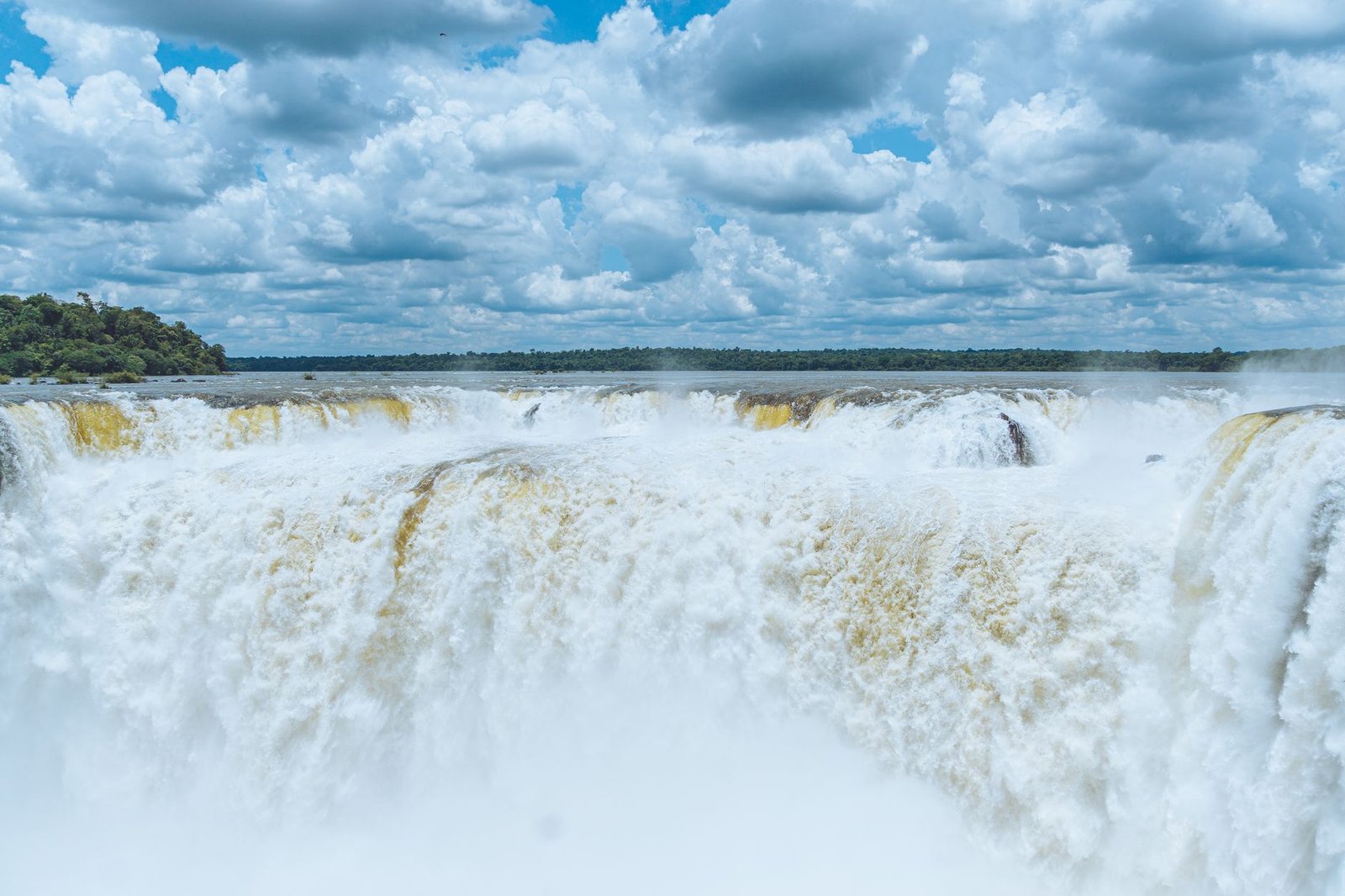 Vista das Cataratas do Iguaçu a partir do lado argentino