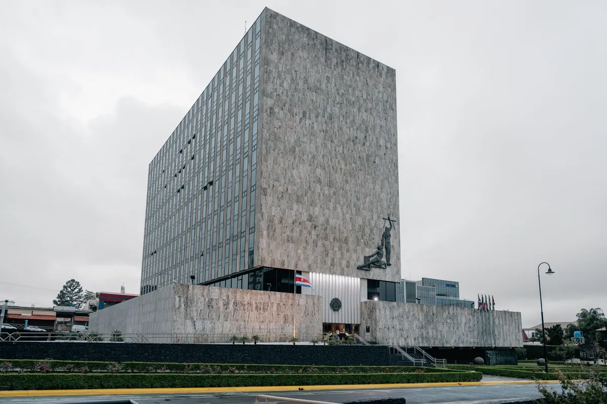 Edifício histórico no centro de San José, Costa Rica