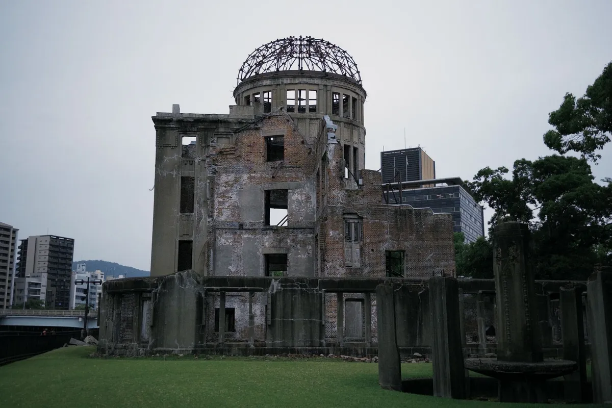 Cúpula da Bomba Atômica em Hiroshima conhecida como Genbaku Dome