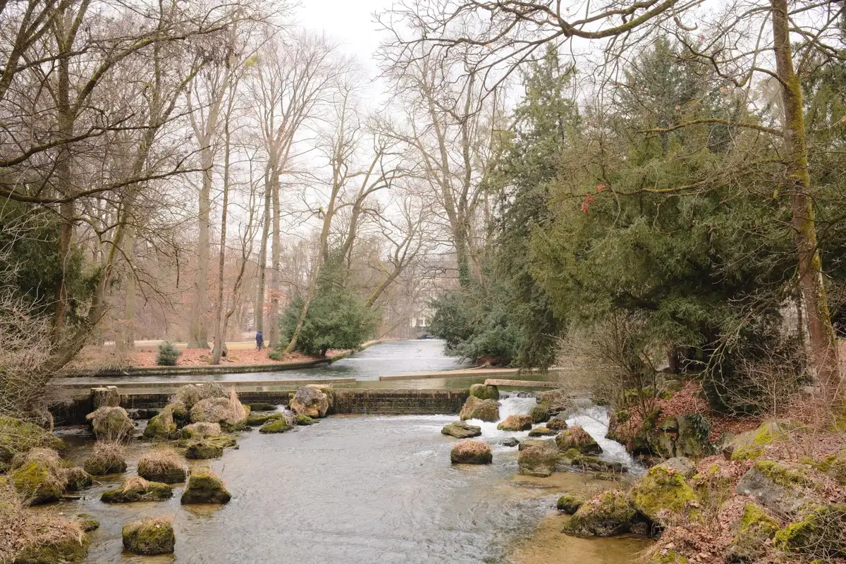 Monopteros no Englischer Garten em Munique