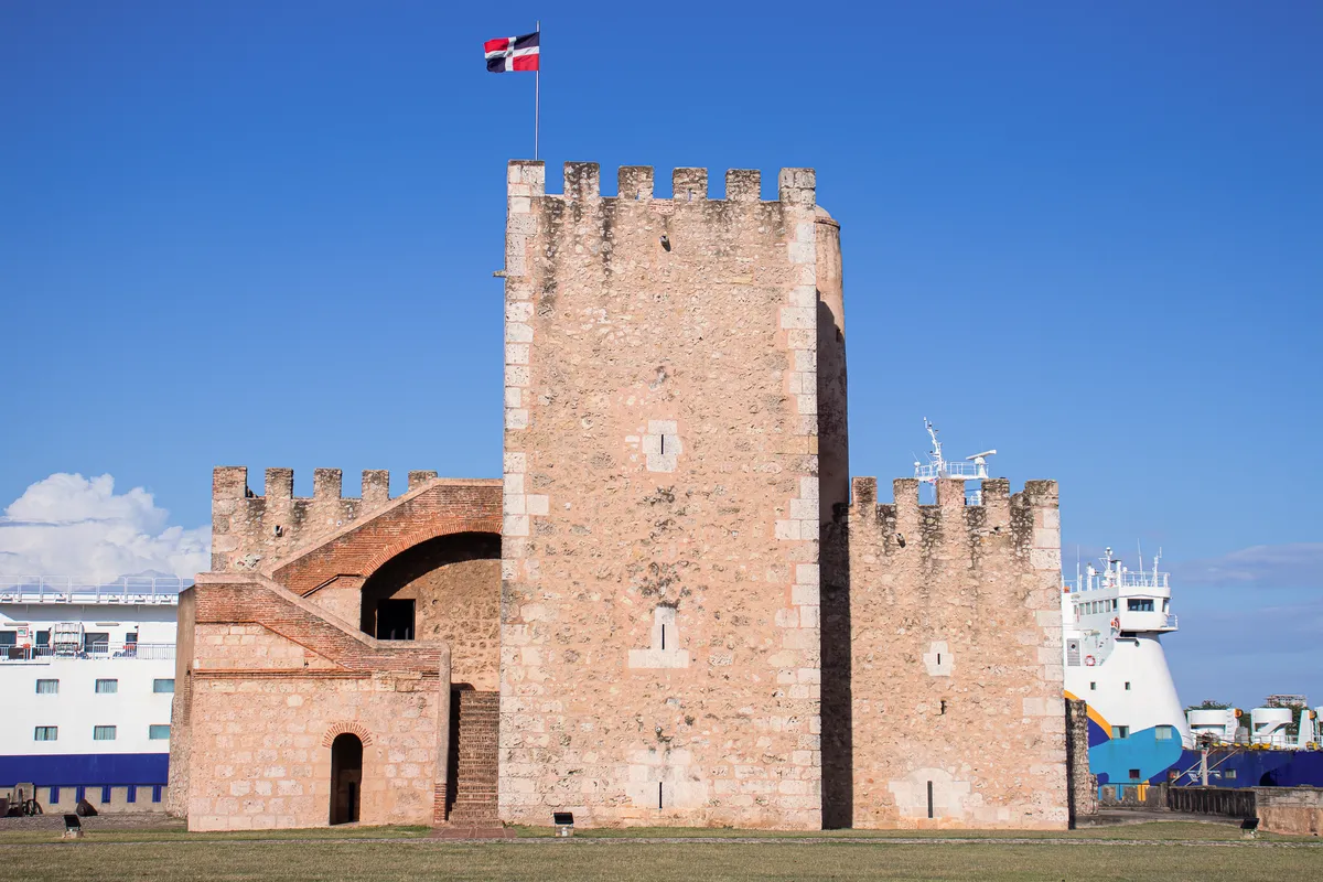 Fortaleza Ozama histórica em Santo Domingo