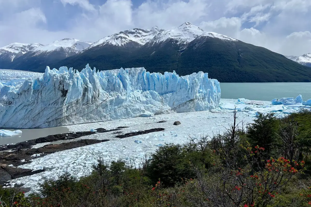 Parede de gelo do Glaciar Perito Moreno