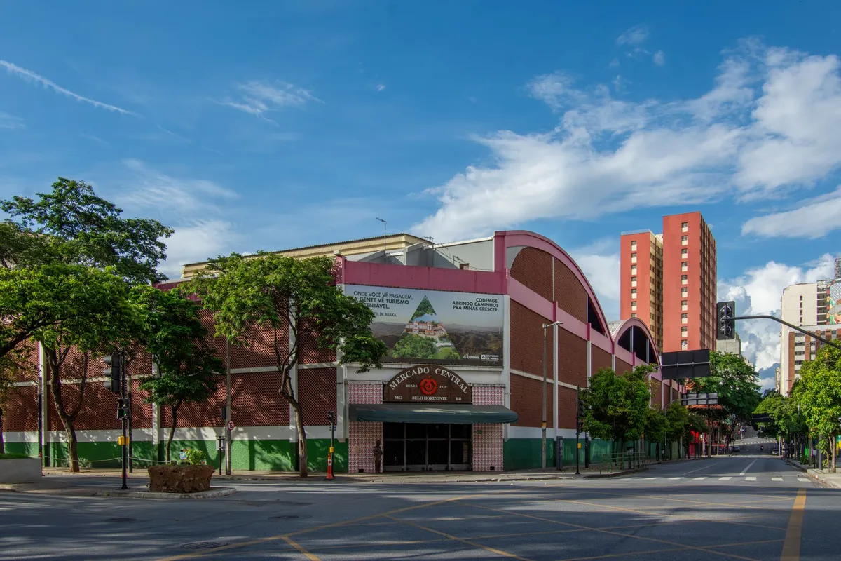 Fachada do Mercado Central de Belo Horizonte