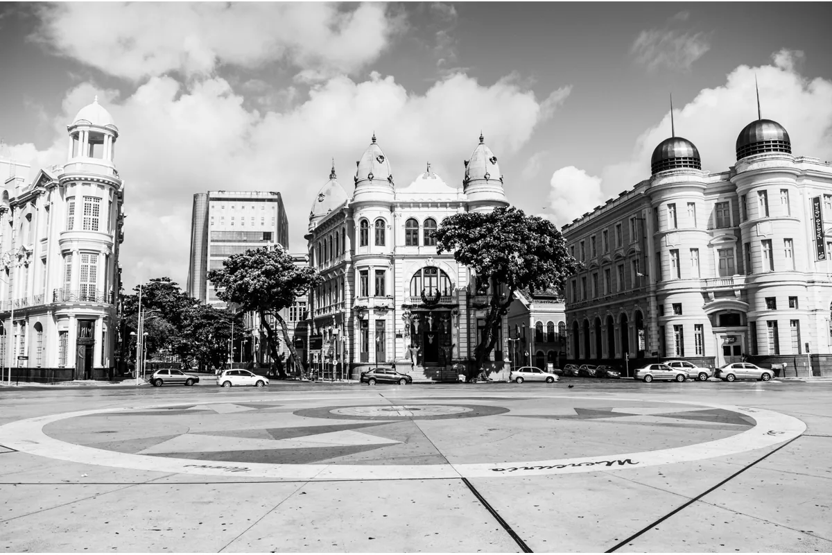 Marco Zero e area historica do Recife Antigo
