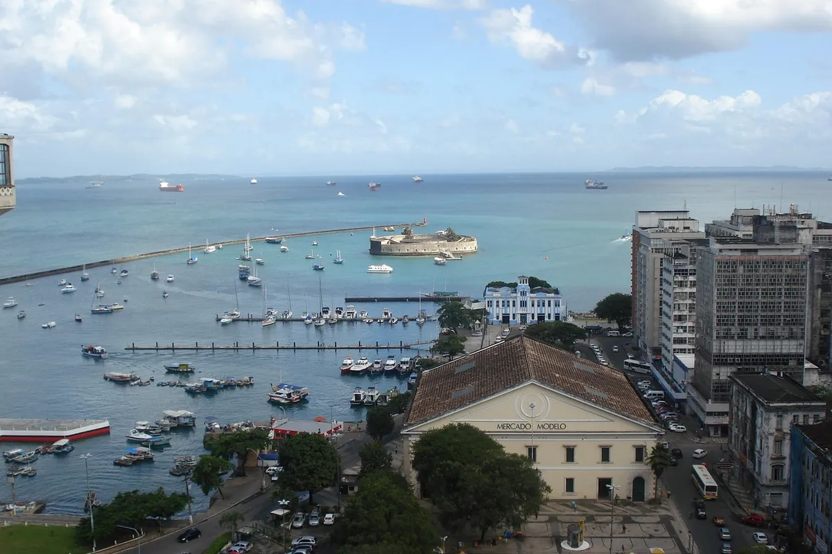 Centro histórico do Pelourinho em Salvador