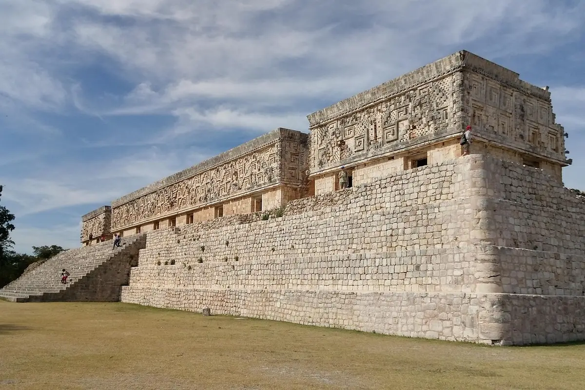 Ruínas maias de Uxmal perto de Mérida