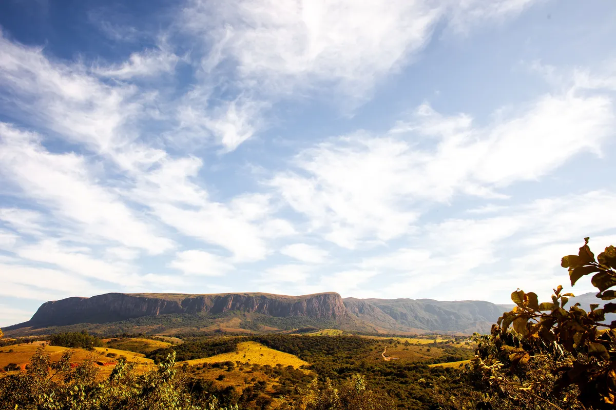 Cerrado viewpoint in Chapada dos Veadeiros
