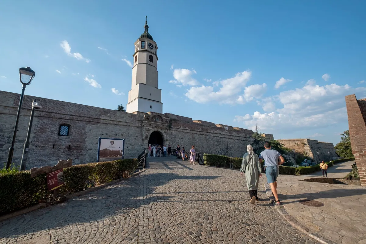 Fortaleza de Belgrado no parque Kalemegdan, Sérvia