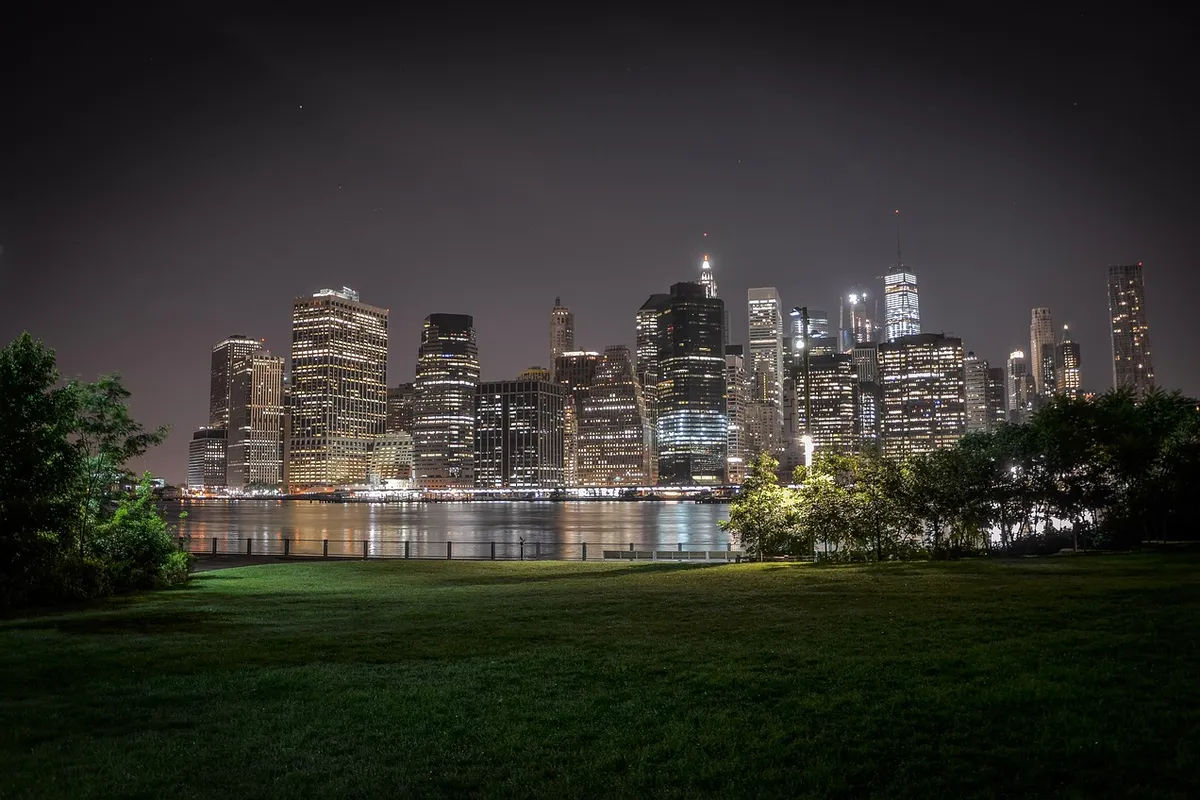 Vista de Brooklyn Bridge Park