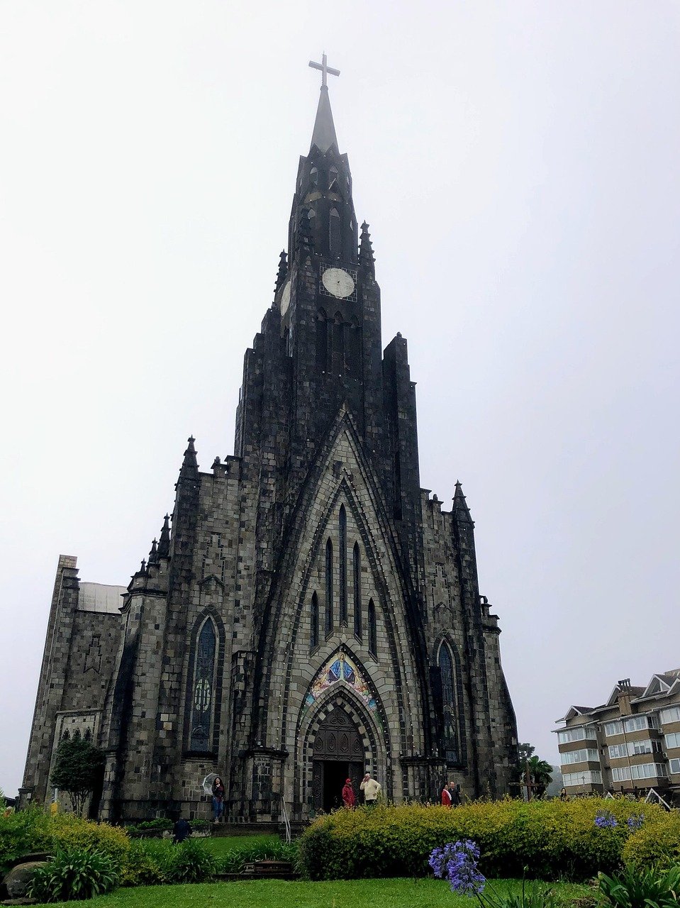 Fachada da Catedral de Pedra em Canela, Rio Grande do Sul