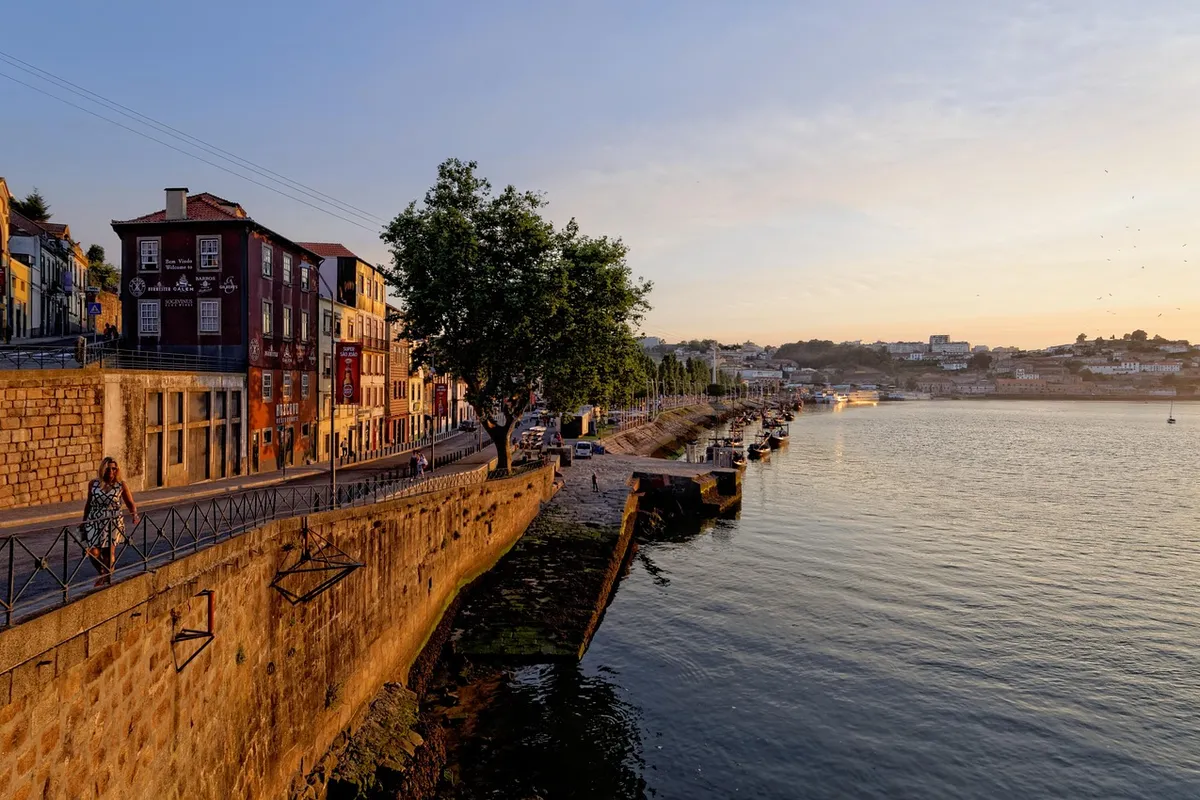 Vista do rio Douro no Porto