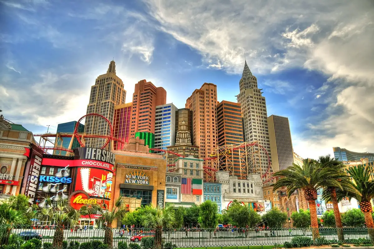 Las Vegas Strip à noite