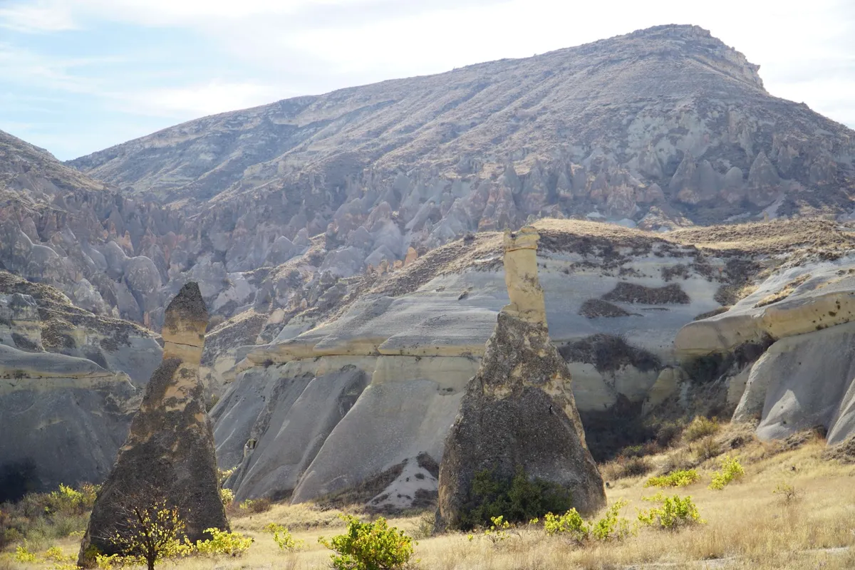 Formações rochosas de Göreme na Capadócia