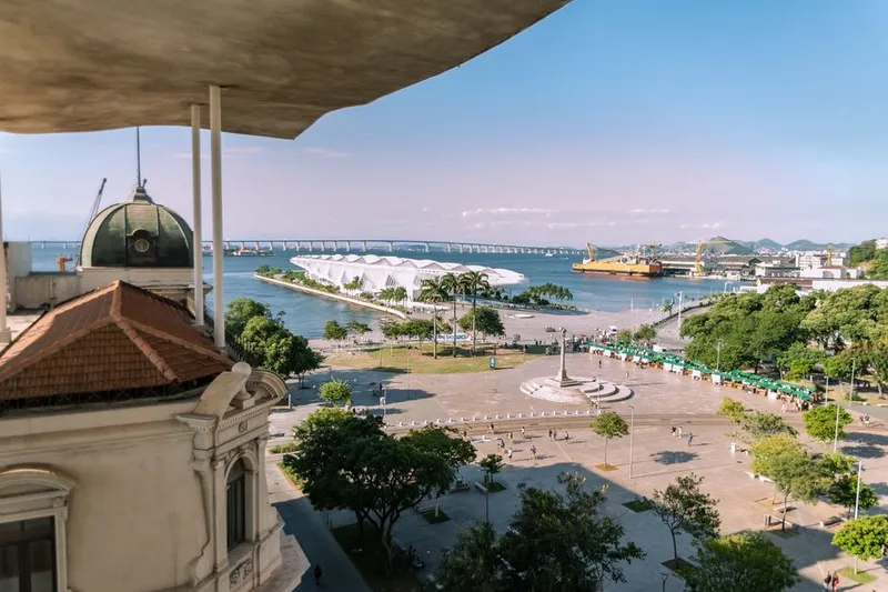 Vista da Praça Mauá, no centro do Rio de Janeiro
