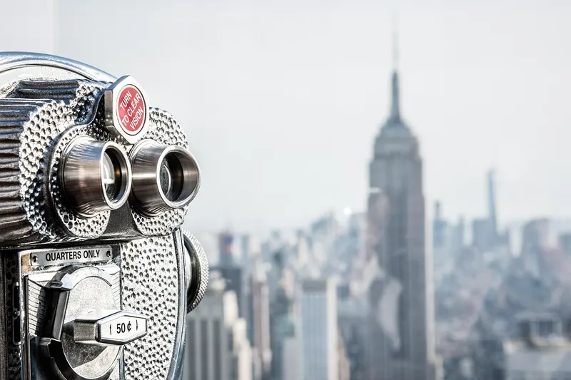 Vista de Manhattan em Nova York