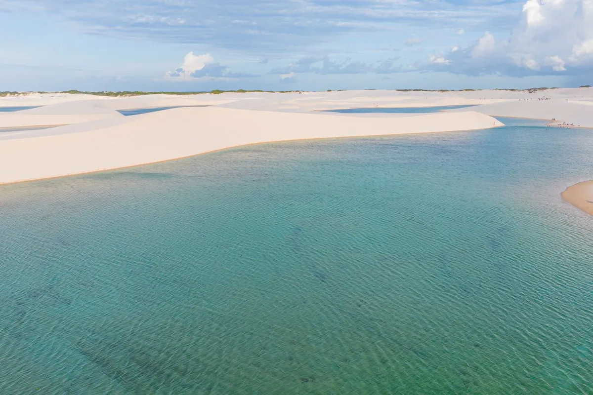 Lagoas entre dunas dos Lençóis Maranhenses