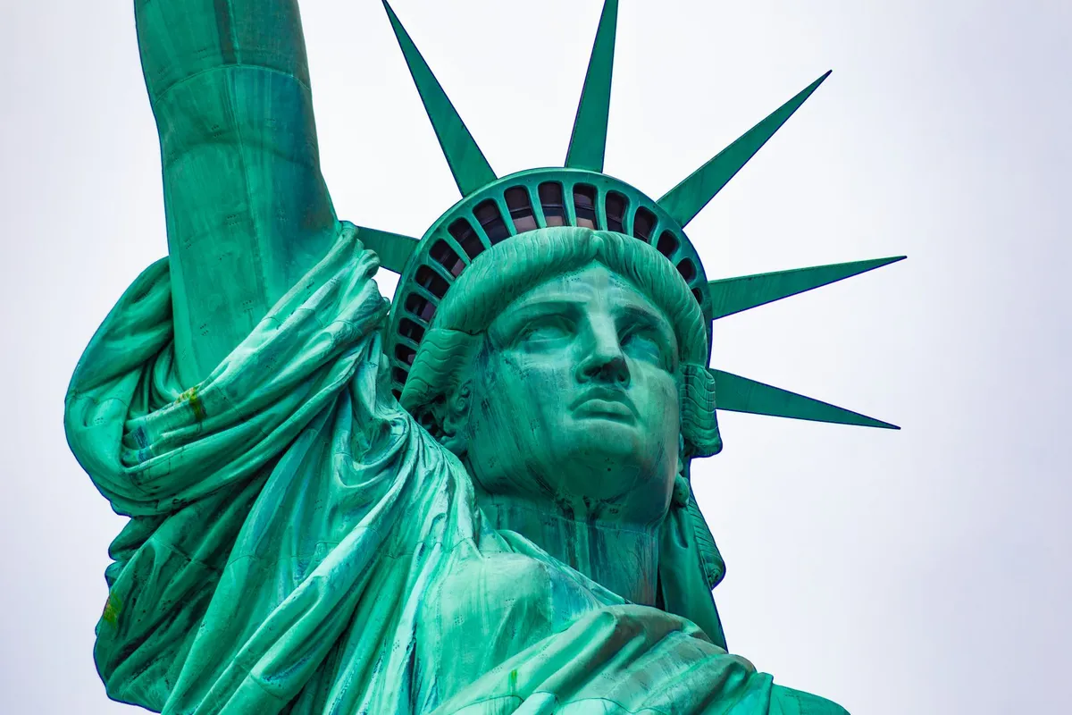 Detalhe da Estátua da Liberdade
