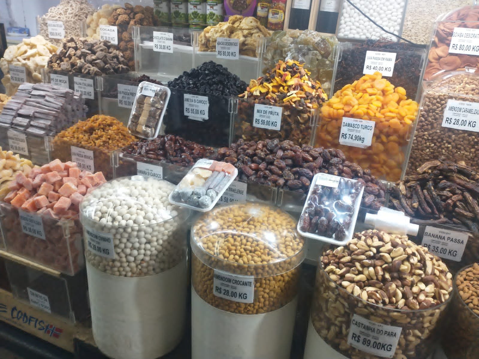 Interior do Mercado Municipal Paulistano em São Paulo