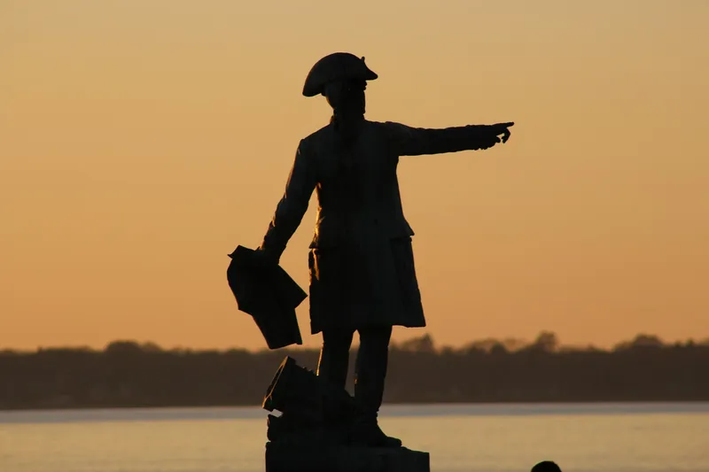 Baía de Newport em Rhode Island