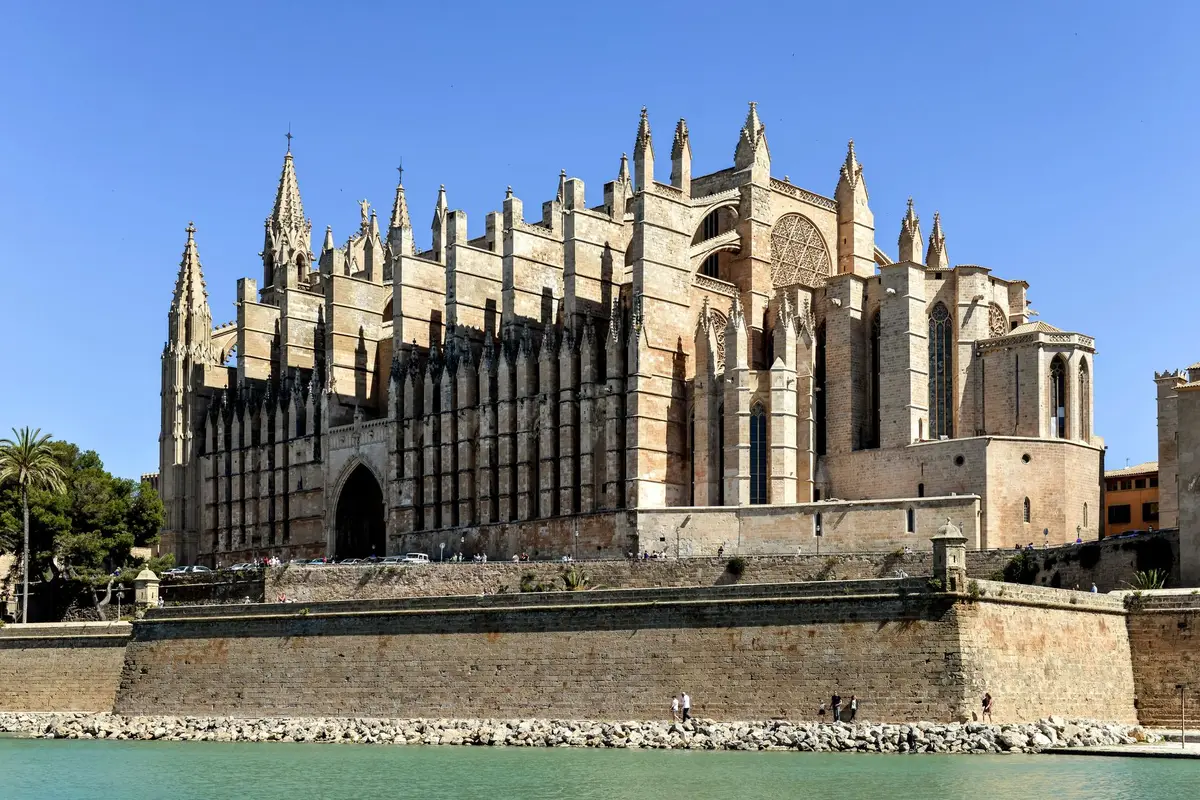 Catedral de Palma, La Seu, vista da orla