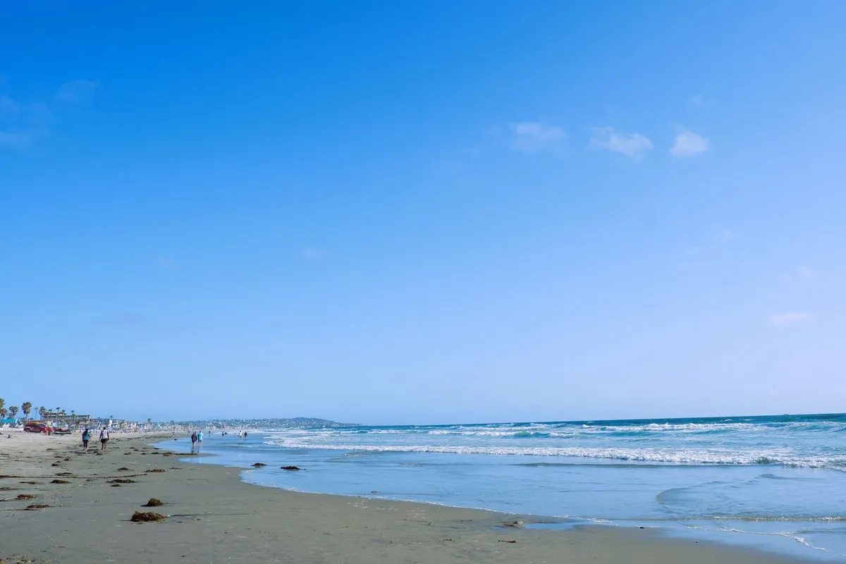 Costa e praia de San Diego