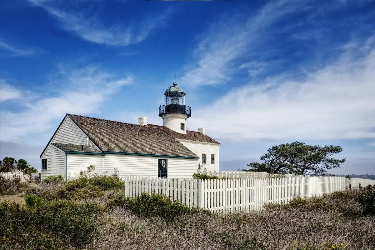 Old Point Loma Lighthouse em San Diego