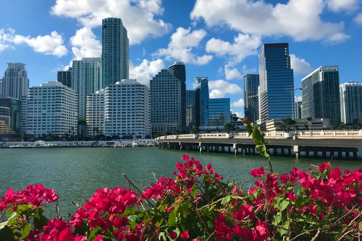 Skyline urbano de Miami