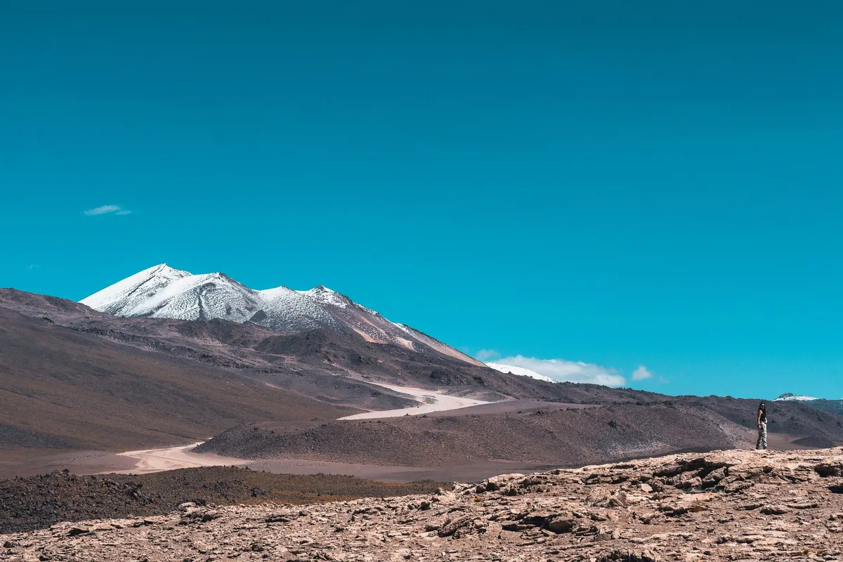 Paisagem andina nos arredores de Sucre