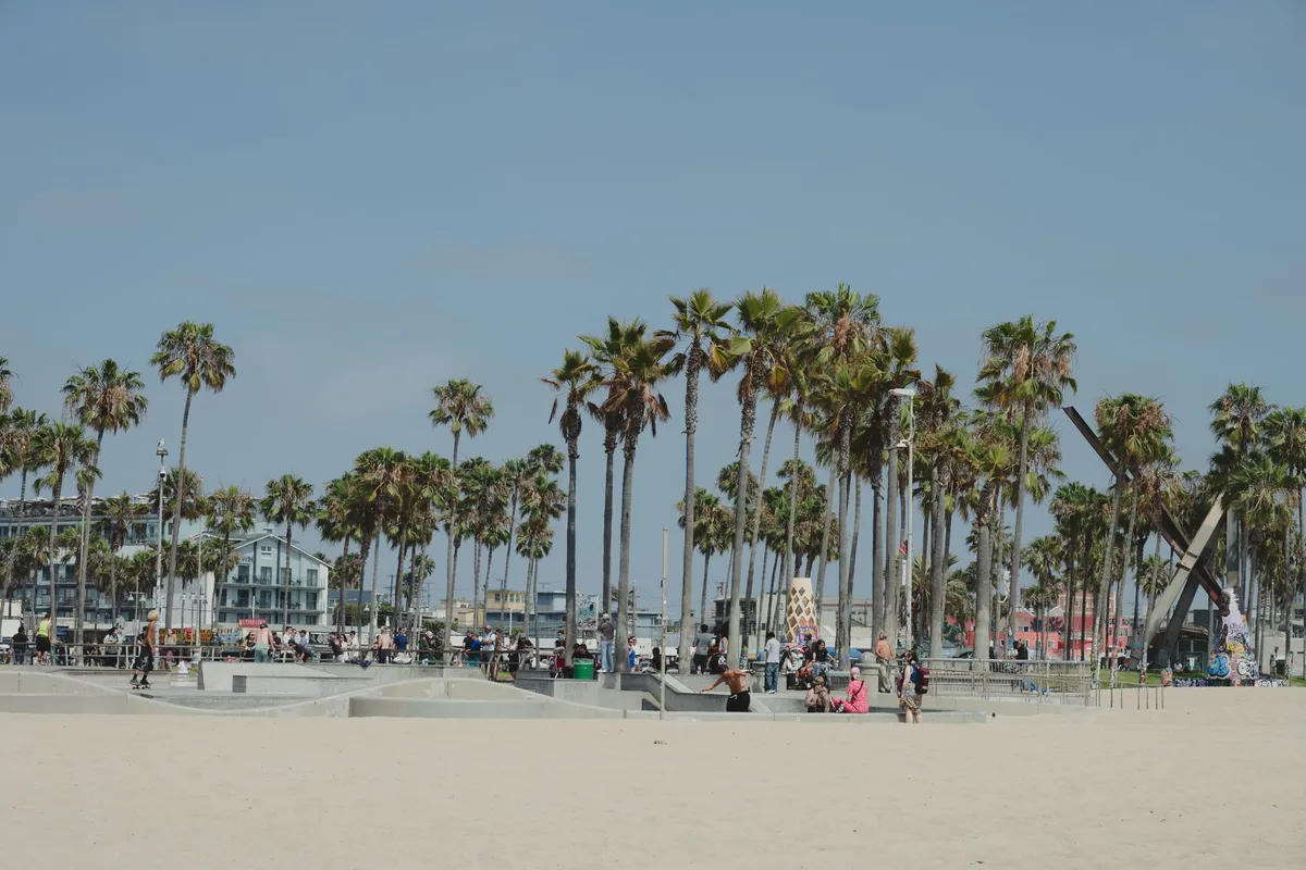 Skate park em Venice Beach, Los Angeles