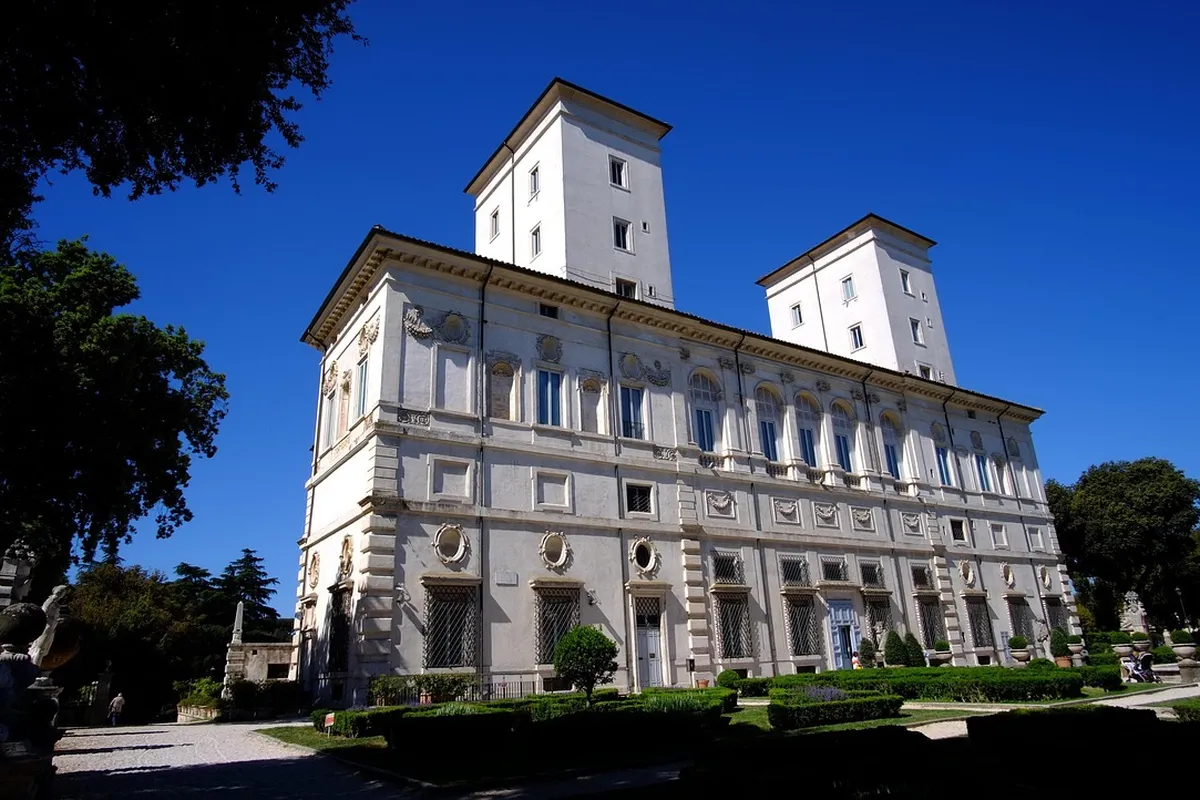 Fachada da Galleria Borghese em Roma