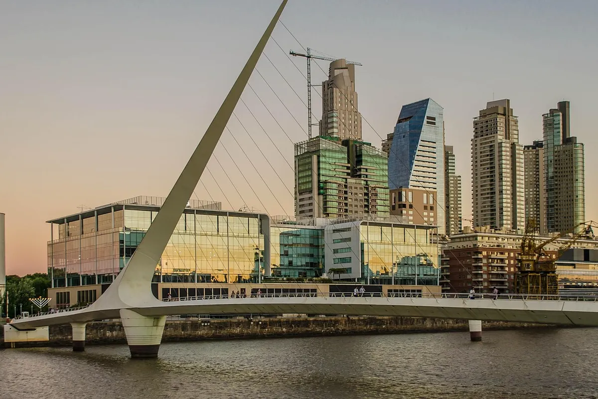 Puerto Madero em Buenos Aires, Argentina, destino do cruzeiro MSC Seaview no réveillon 2027
