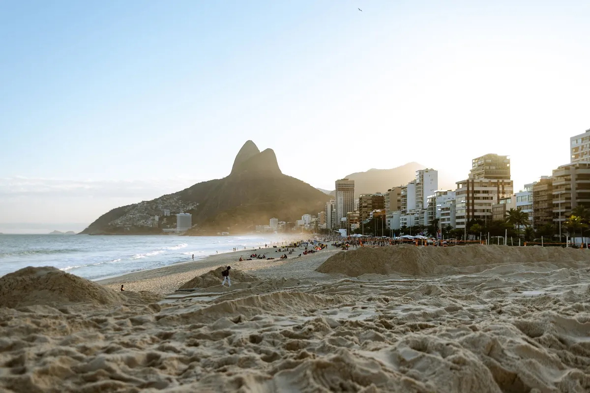 Orla de Ipanema no Rio de Janeiro