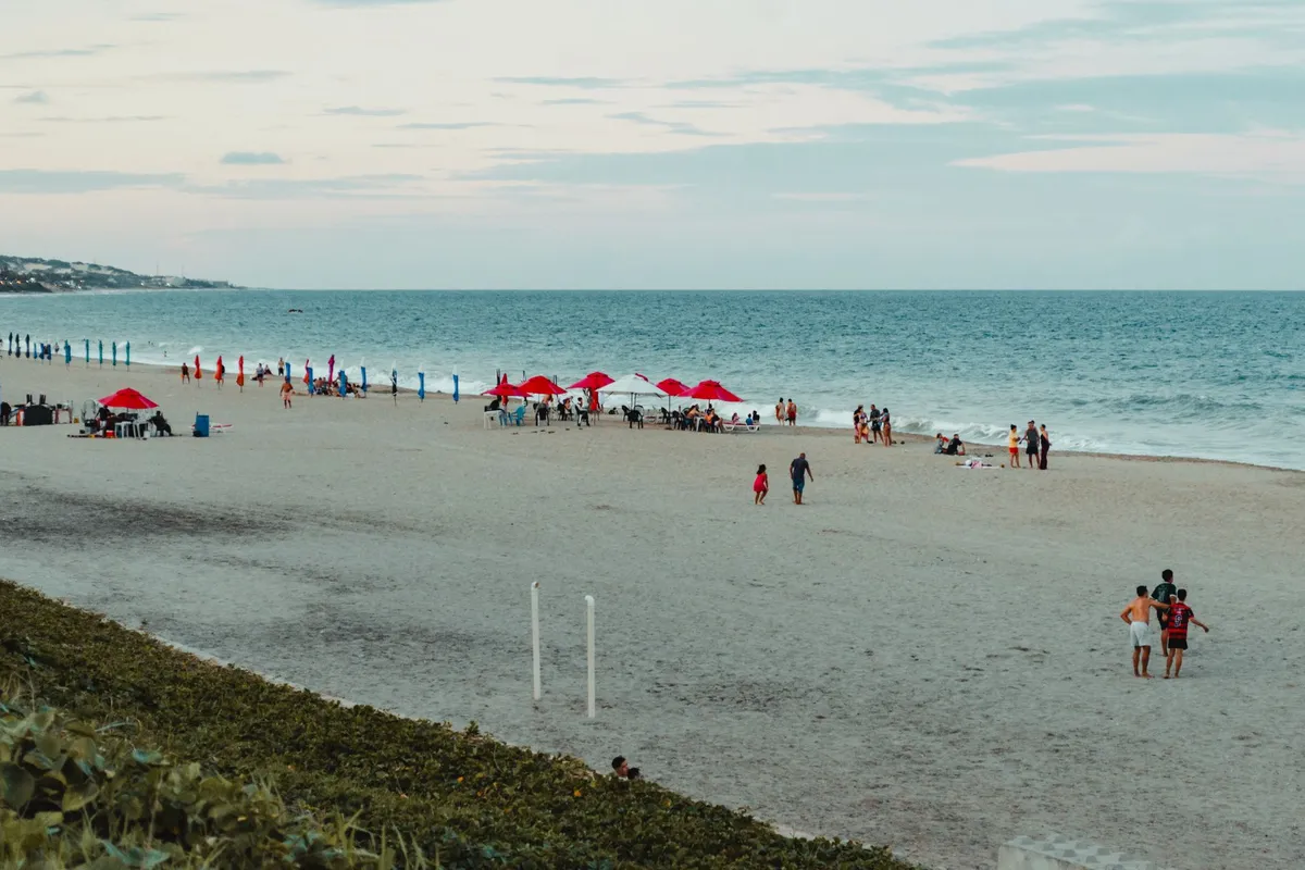 Praia de Ponta Negra em Natal, Rio Grande do Norte