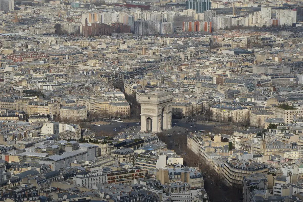 Arco do Triunfo em Paris